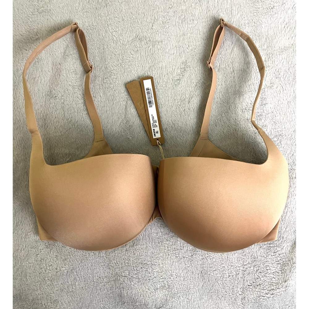 SKIMS 36DDD Ultimate Push-Up Balconette Bra Clay BA-BAL-5486W NWT